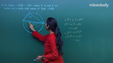 CBSE 09&10th Mathematics | 10. Circles | CBSE Pattern Questions Exercise | In English | By Misostudy