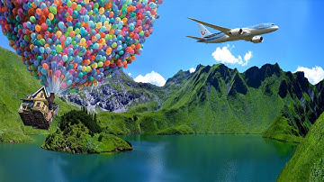 Airplane Flying  PowerPoint animation effect | Best animation scene in PowerPoint -2016/2019