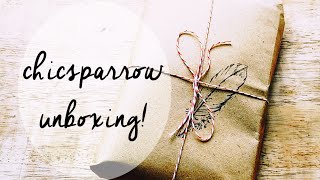 Chic Sparrow Creme Brûlée Deluxe || UNBOXING