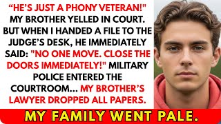 My Parents Demanded Everything In Court–Then I Handed the Judge a Folder, Military Police Stormed In