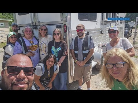 East TN and NC communities send help to Texas flood victims - YouTube