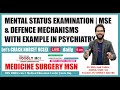 CLinical Psychiatric/Mental Status Examination (MSE)