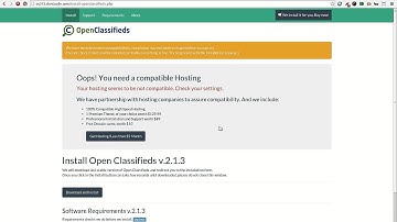 Open classifieds 1 file installation