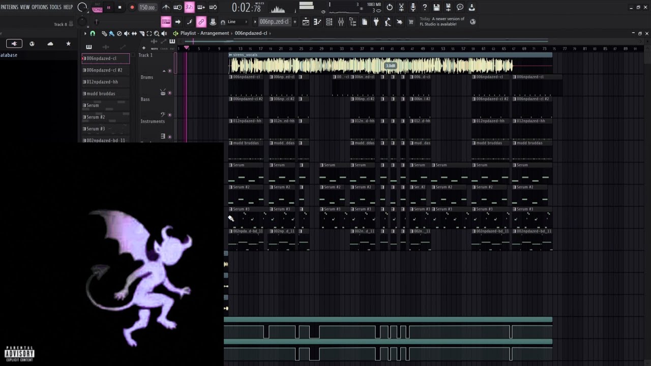 РАЗБОР БИТА Kai Angel - sirens (+flp)
