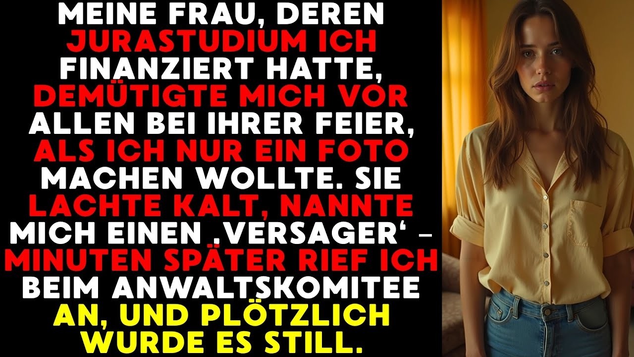 Sie verspottete mich vor allen – doch an diesem Abend erkannte sie, wer die Kontrolle hat