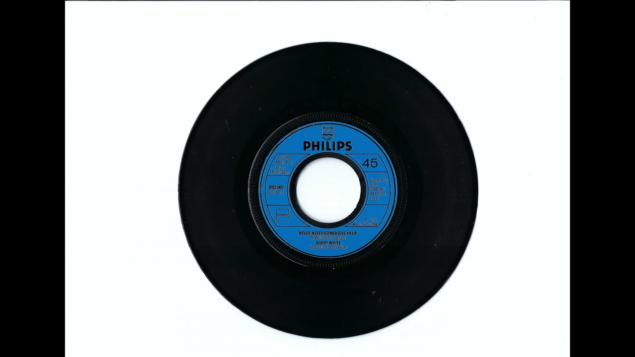 barry white never give you up