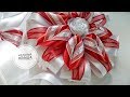 Бант на выписку из роддома своими руками МК  Ribbon bow. Laço para o bebê  DIY-PAP