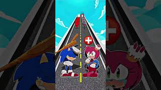 Amy and Sonic’s Final Stand! ⚔️👸 #EpicBattle #Sonamy