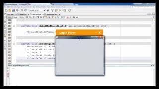How to create and design forms in java using netbeans in urdu Part 2