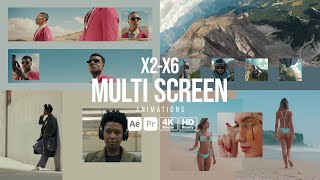 Multi Screen Animations (After Effects Template - Premiere Pro MOGRTs)