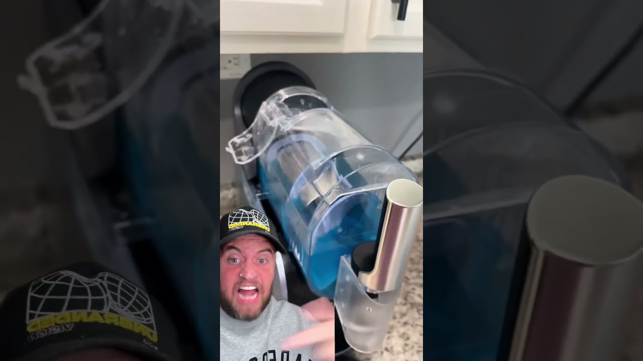 DIDNT KNOW THEY HAD A SLUSH PUPPY MACHINE 