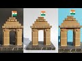 Republic Day Craft | Cardboard Se India Gate Banaen Ka Sabse Asaan Tarika | India Gate 3d Model 