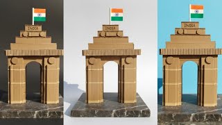 Republic Day Craft | Cardboard Se India Gate Banaen Ka Sabse Asaan Tarika | India Gate 3d Model 