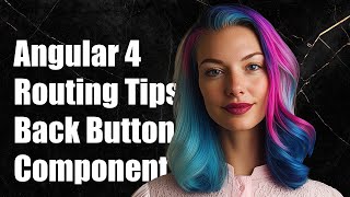 Angular 4: How to Route to a Component on Back Button Press