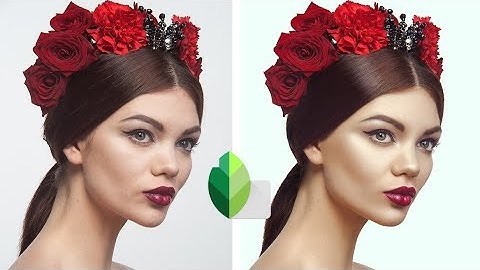 طريقة عمل ريتاتش إحترافي عن طريق الموبايل | Retouching Snapseed Tutorials