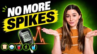 How to STOP Spiking Your Blood Sugar (Diabetes Dietitian Explains)