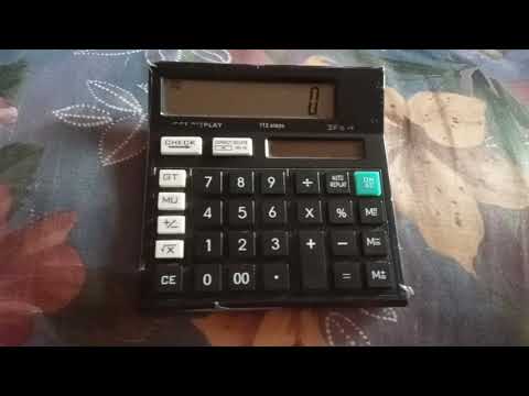 Cube root by using simple calculator
