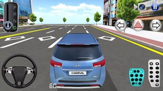kia carnival driving city ride #cargames #gameplay || 3d driving class  screenshot 4