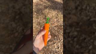 Springtime Carrot #glassblowing #experiment #glassart #art #craft #spring