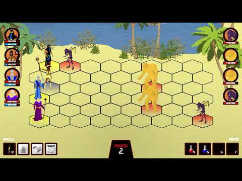 Tales Of Chandar - Trailer (Indie turn-based strategy RPG game)