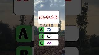 simple math challenge 🤯 #braintestsolution #usashorts #mathstricks #mathas #mathematics #mathctober
