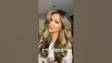 How To Get Longer Lasting Curls Using The Dyson Airwrap 💫 #grwm #hairstyle #hair #beauty #tutorial