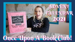 ADVENT CALENDAR 2021 | Once Upon A Book Club UNBOXING and REVIEW | So many different books and items