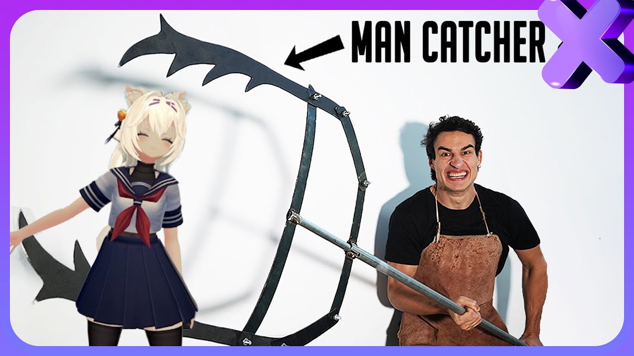 Filian Reacts to 'Should our Police use Man Catchers' by I did a thing