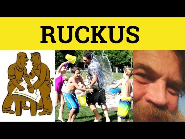 Describe The Ruckus Ruckus Meaning The Ruckus (@theruckuslive) • Instagram Photos And