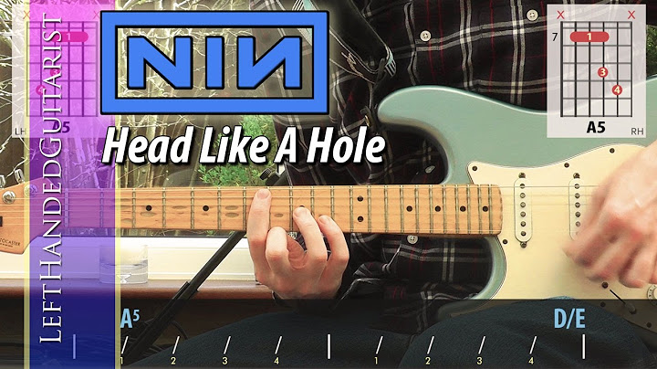 Head Like a Hole Guitar version - Guitar performance video thumbnail