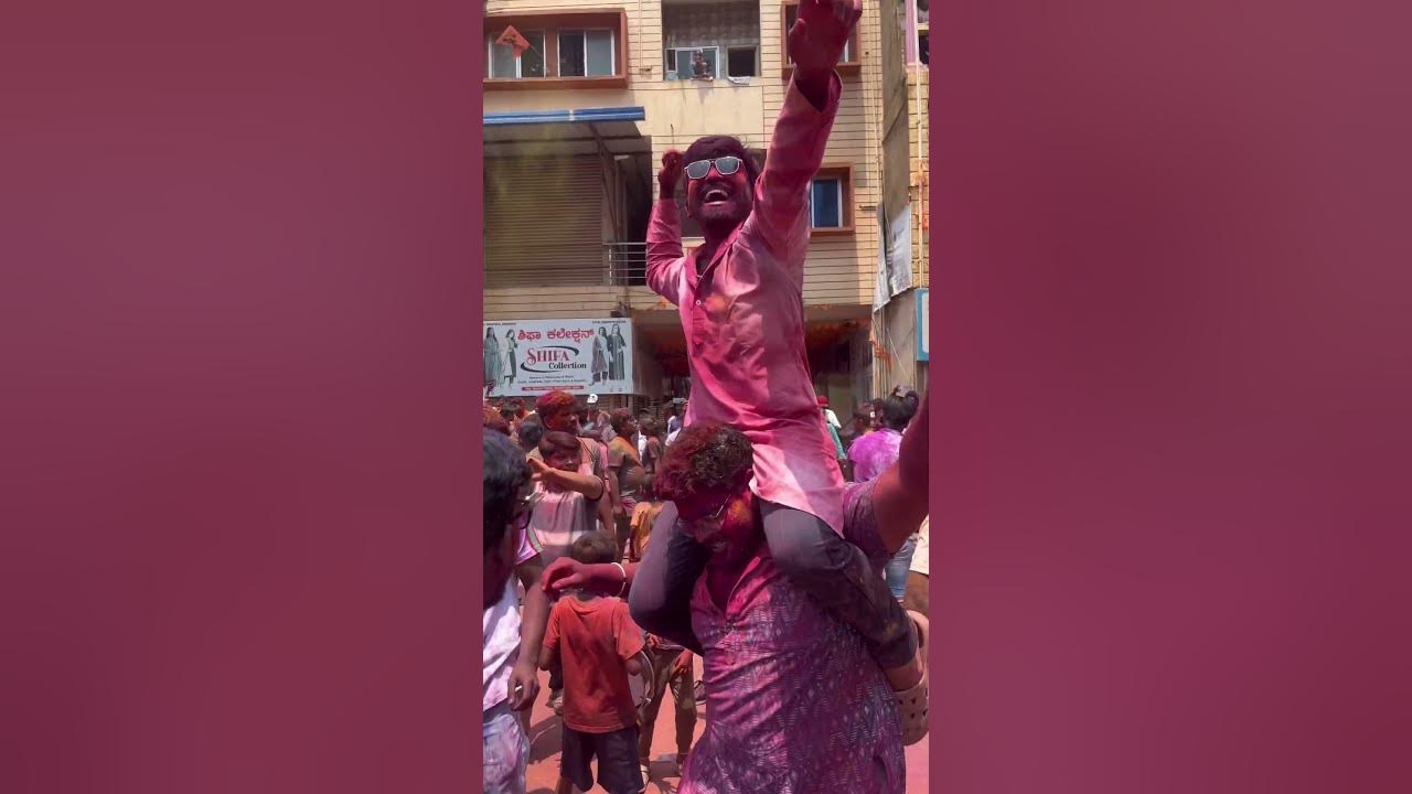 holi in dharwad