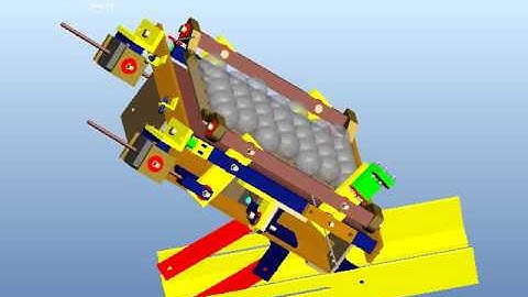 Dual Axis GRIN Lens Solar Tracker 3D CAD Animation