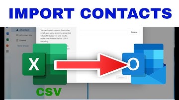 CONTACTPERSONEN IMPORTEREN NAAR OUTLOOK 365 VANUIT EXCEL (Stap voor stap)