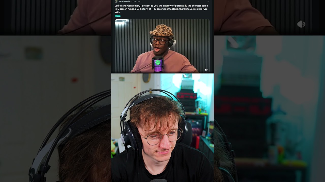 I Got A WORLD RECORD in Sidemen Among Us