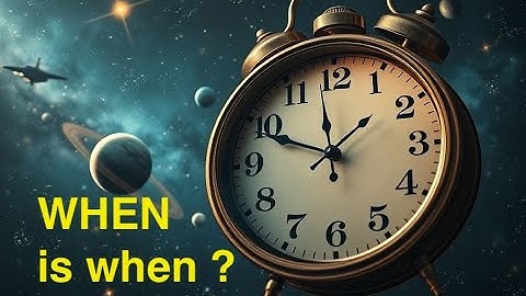 The FUTURE, Time & Timelines and WHEN Is When ?