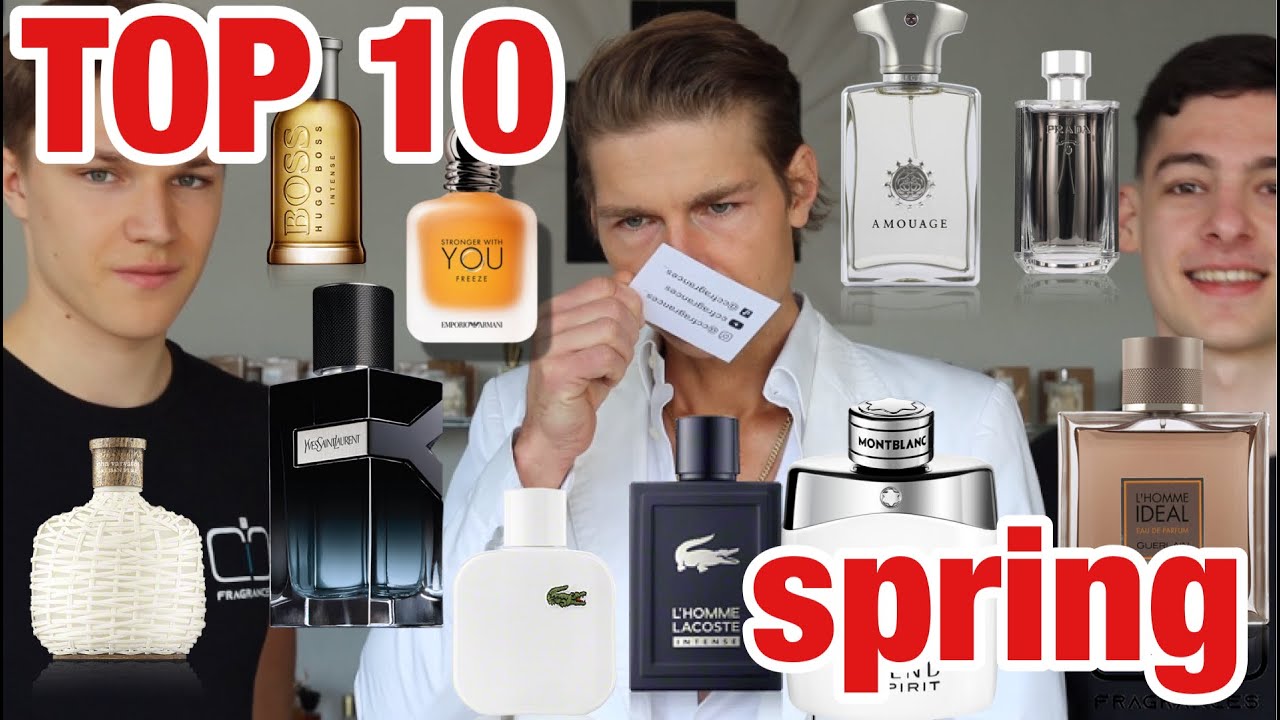 JEREMY the TOP best spring fragrances 2022 for men - YouTube