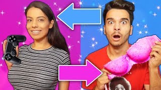 Switching Lives WITH MY SISTER! 24 Hour Sibling Swap Challenge! *SIS VS BRO*
