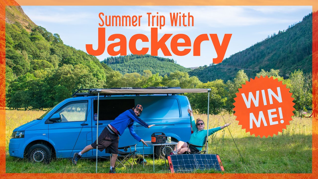 WIN This Awesome Off Grid Jackery Setup - #SummerTripWithJackery