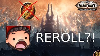 WoW SHADOWLANDS - REROLL, ALTS, PLÄNE