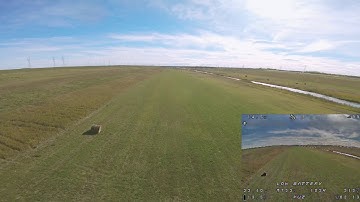 1 mile Eachine TX805  testing