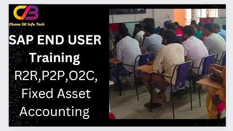 SAP End User Training (SR Nagar)-SAP FICO END USER Training I SAP Training by Chanu SK|Chanu SK