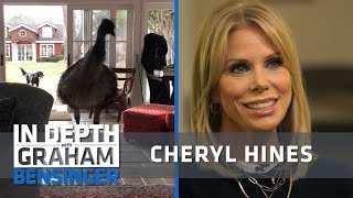 Cheryl Hines: My breaking point with our former pet emu