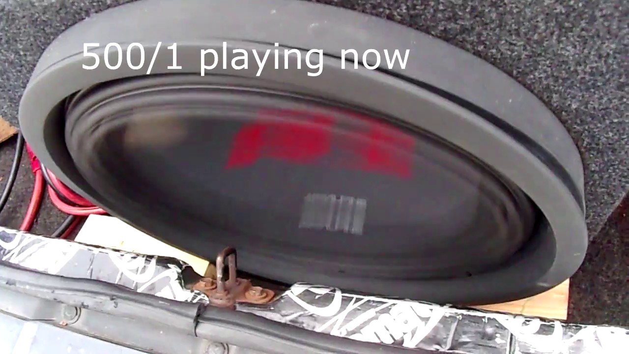 Jl Audio Amp Upgrade Before And After Demos 500 1 To 1000 1 On Alpine Type R 15 Youtube