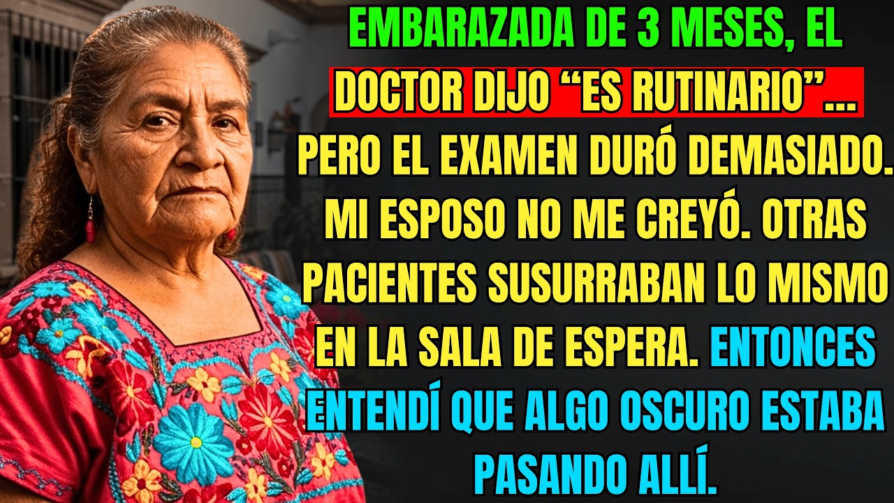 HISTORIA DE ESTA ABUELA 👵💔 El doctor me examinaba sin enfermera y yo pensé que era normal