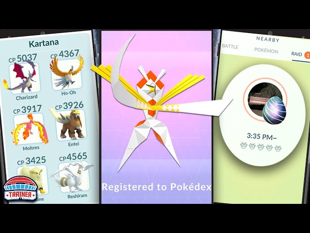 Pokemon Go Kartana Raid counters movesets