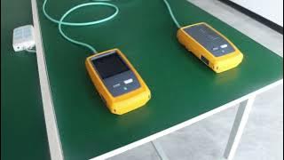 TIA CAT8 Channel Test by FLUKE DSX-8000