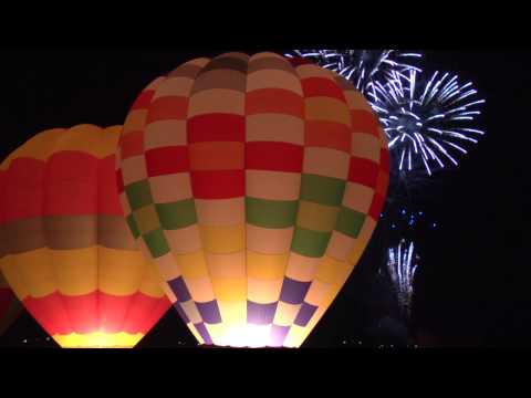 2011会津塩川バルーンフェスティバル　ナイトグロー
