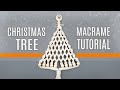 DIY MACRAMÉ 🎄 CHRISTMAS TREE TUTORIAL 🎄 ARBOL de NAVIDAD 🎄 CHRISTMAS CRAFTS