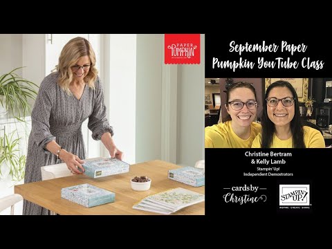 September Paper Pumpkin with Kelly from Cards by Christine - YouTube