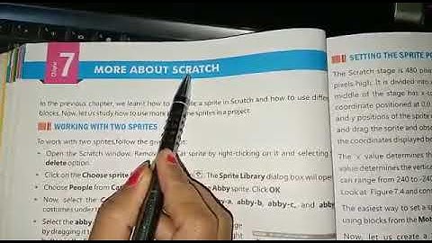 Class-4   ,Chapter-7  More about Scratch